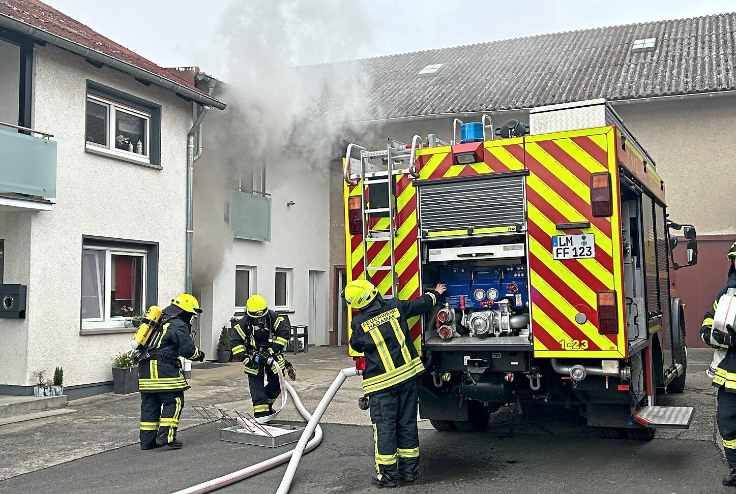Die Hadamarer Feuerwehren bleiben einsatzbereit. Die Frage ist nur, von wo sie ausrücken. Foto: Klaus-Dieter Häring