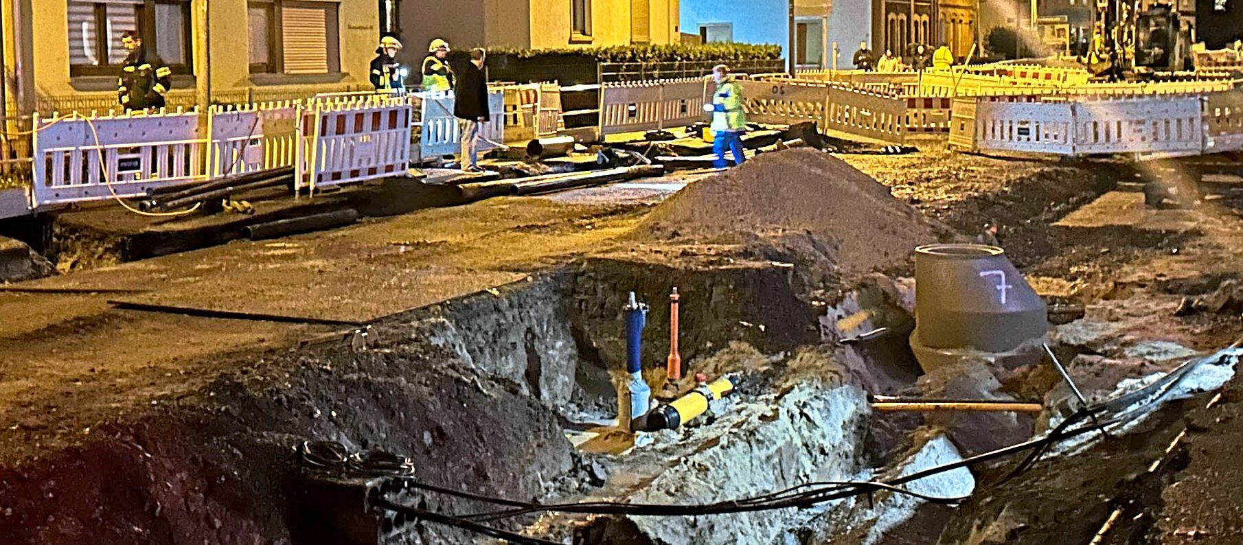 Gasleck in Limburg - Foto: Klaus-Dieter Häring