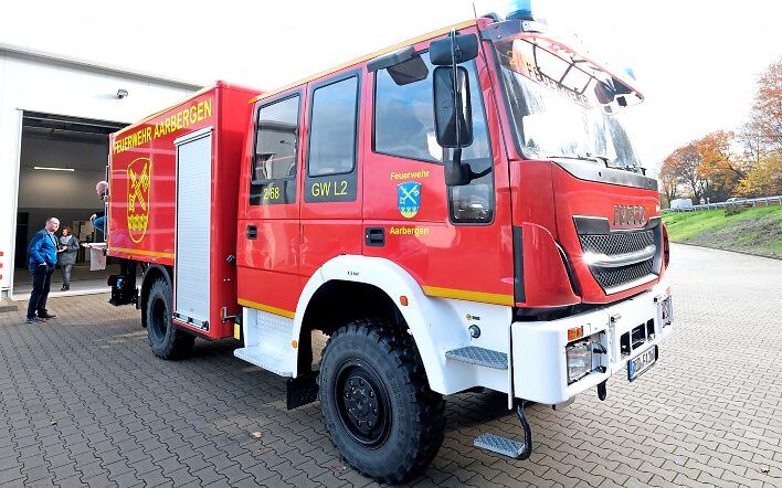 So sieht ein Gerätewagen Logistik aus, der auch nach Runkel kommen soll. Hier das Exemplar der Kameraden aus Aarbergen. Kostenpunkt derzeit: 470.000 Euro. Foto: Martin Fromme