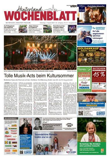 Hinterland Wochenblatt