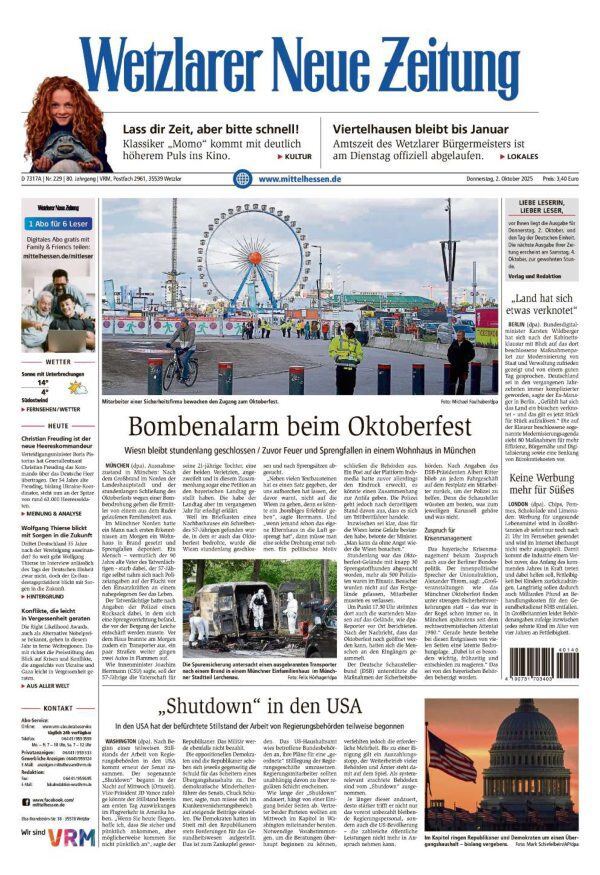 Wetzlarer Neue Zeitung