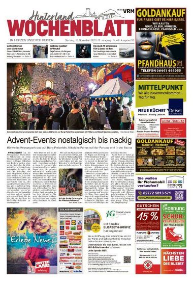 Hinterland Wochenblatt