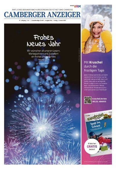 Camberger Anzeiger 2026-01-02