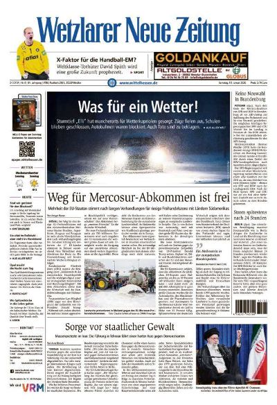 Wetzlarer Neue Zeitung 2026-01-10