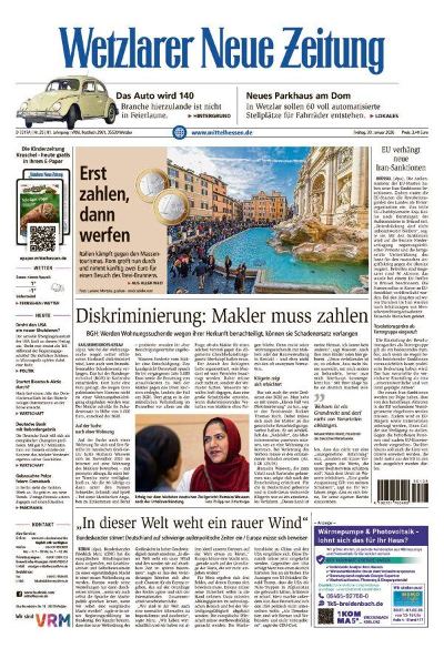 Wetzlarer Neue Zeitung 2026-01-30