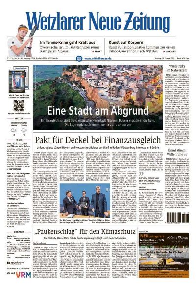 Wetzlarer Neue Zeitung 2026-01-31