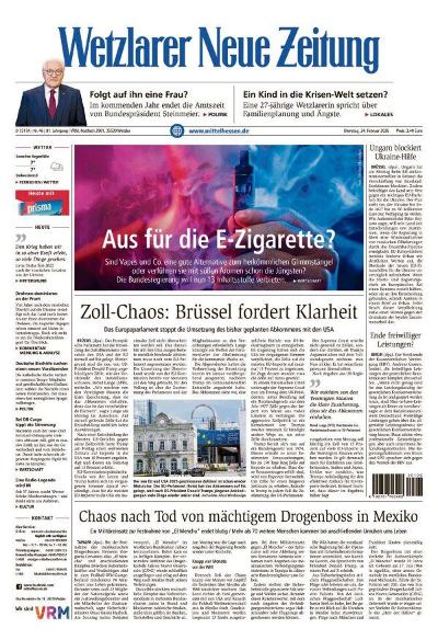 Wetzlarer Neue Zeitung 2026-02-24