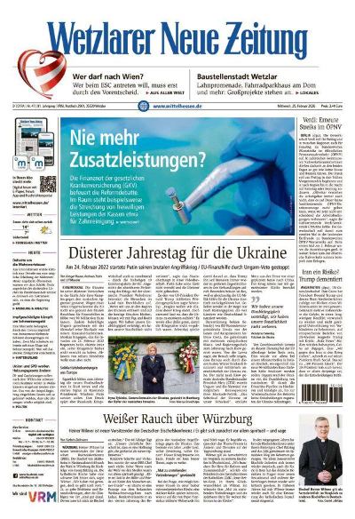 Wetzlarer Neue Zeitung 2026-02-25