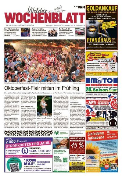 Wetzlar Wochenblatt 2026-03-07