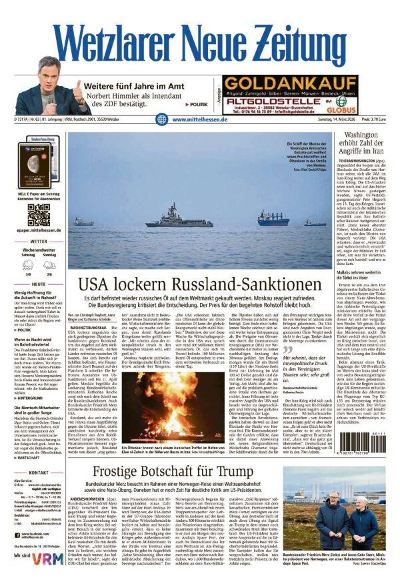 Wetzlarer Neue Zeitung 2026-03-14