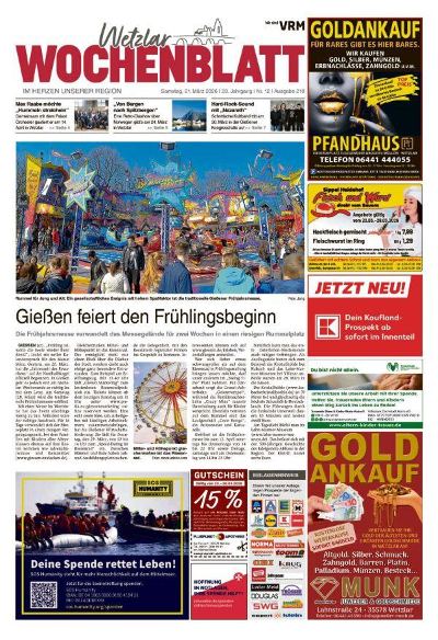Wetzlar Wochenblatt 2026-03-21