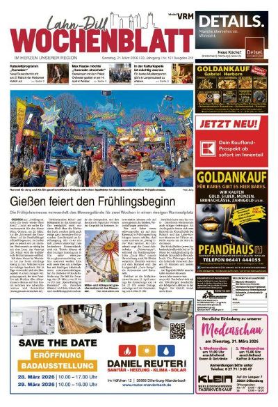 Lahn-Dill Wochenblatt 2026-03-21
