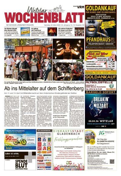 Wetzlar Wochenblatt 2026-03-28