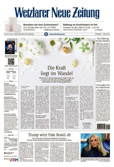 Wetzlarer Neue Zeitung 2026-04-04