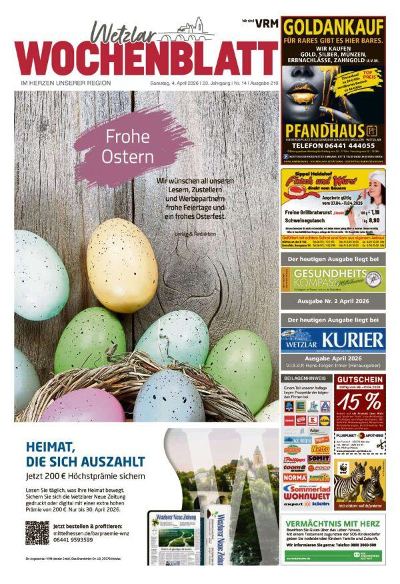 Wetzlar Wochenblatt 2026-04-04