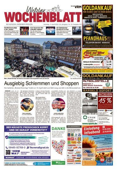 Wetzlar Wochenblatt 2026-04-11