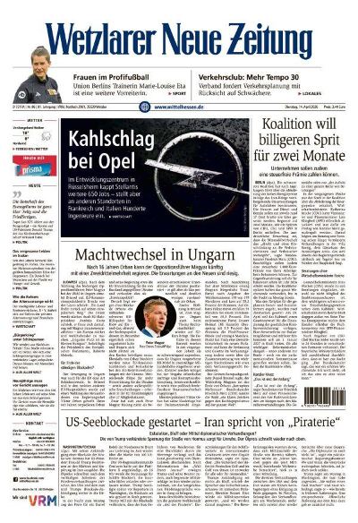 Wetzlarer Neue Zeitung