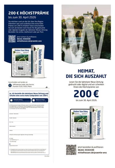 Wetzlar Wochenblatt 2026-04-18