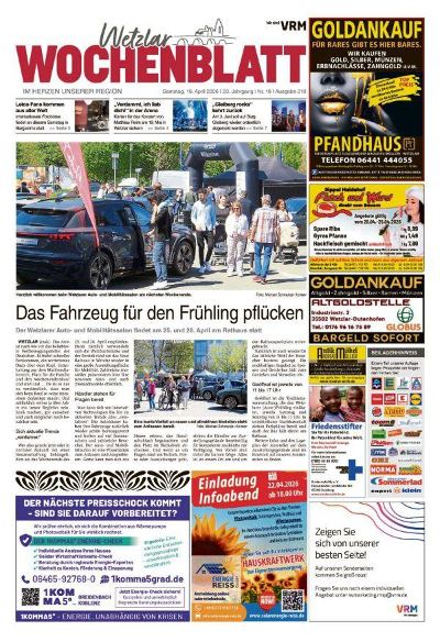 Wetzlar Wochenblatt 2026-04-18