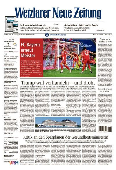Wetzlarer Neue Zeitung