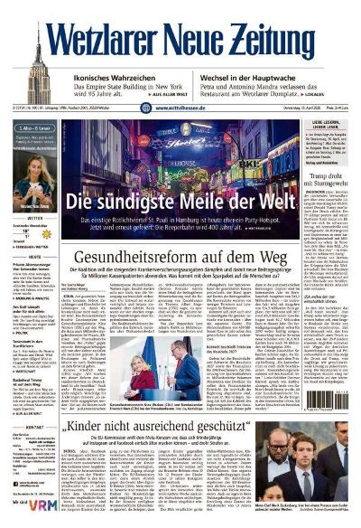 Wetzlarer Neue Zeitung 2026-04-30