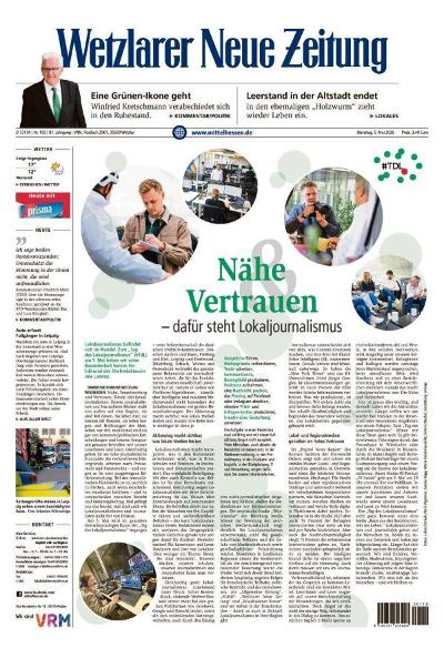 Wetzlarer Neue Zeitung 2026-05-05