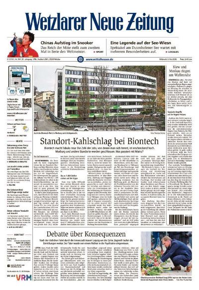 Wetzlarer Neue Zeitung 2026-05-06