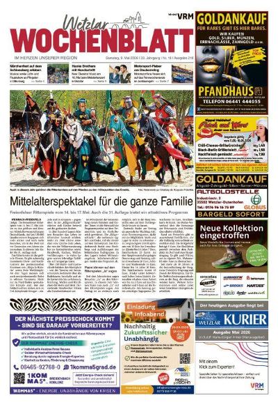 Wetzlar Wochenblatt 2026-05-09
