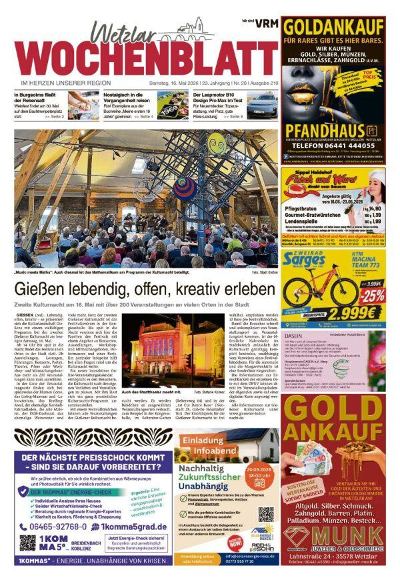 Wetzlar Wochenblatt 2026-05-16