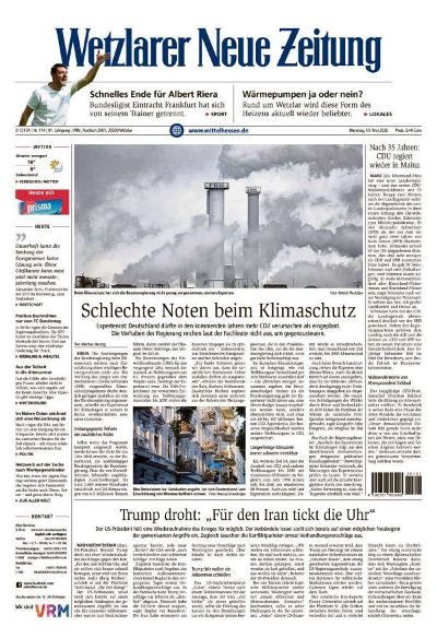 Wetzlarer Neue Zeitung 2026-05-19