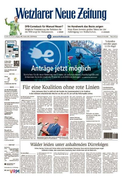 Wetzlarer Neue Zeitung 2026-05-20