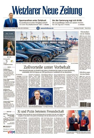 Wetzlarer Neue Zeitung