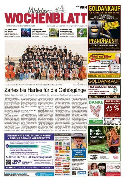 Wetzlar Wochenblatt 2026-05-23