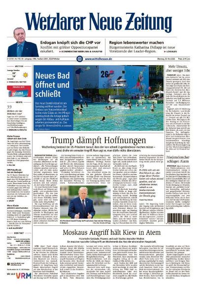 Wetzlarer Neue Zeitung 2026-05-26