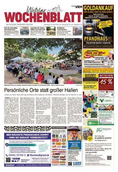 Wetzlar Wochenblatt 2026-05-30