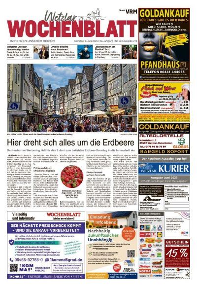 Wetzlar Wochenblatt 2026-06-06
