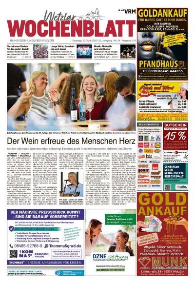 Wetzlar Wochenblatt 2026-06-13