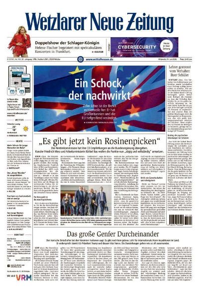 Wetzlarer Neue Zeitung 2026-06-24