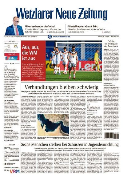Wetzlarer Neue Zeitung 2026-06-30
