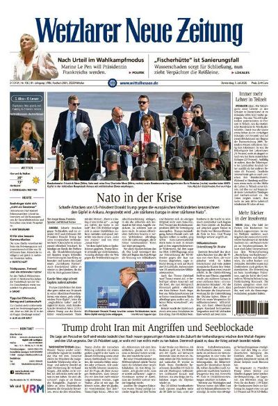 Wetzlarer Neue Zeitung 2026-07-09