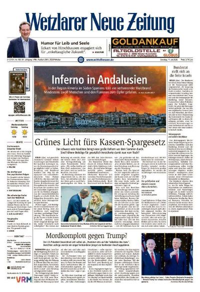 Wetzlarer Neue Zeitung 2026-07-11