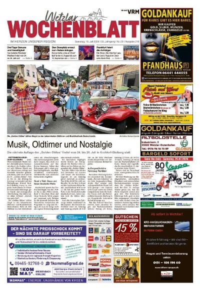 Wetzlar Wochenblatt 2026-07-18