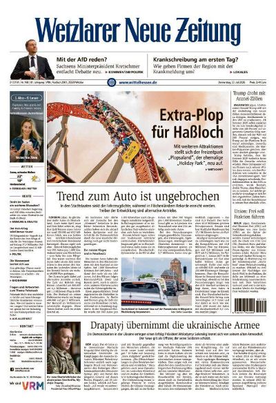Wetzlarer Neue Zeitung 2026-07-23
