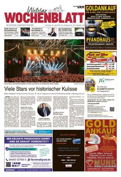 Wetzlar Wochenblatt 2026-07-25