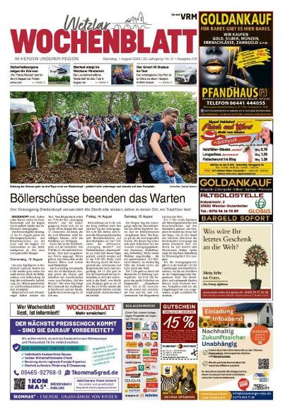 Wetzlar Wochenblatt 2026-08-01