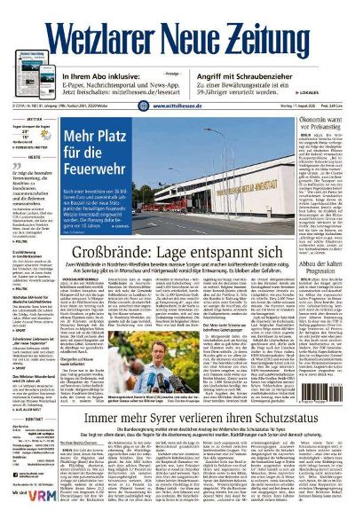Wetzlarer Neue Zeitung
