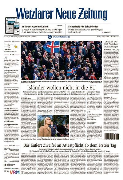 Wetzlarer Neue Zeitung