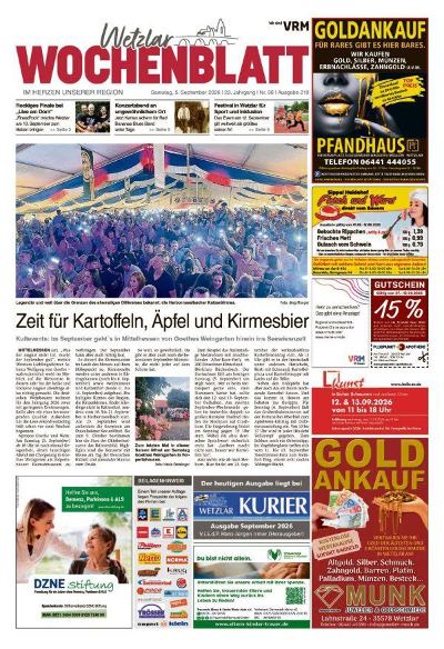 Wetzlar Wochenblatt 2026-09-05