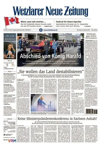 Wetzlarer Neue Zeitung