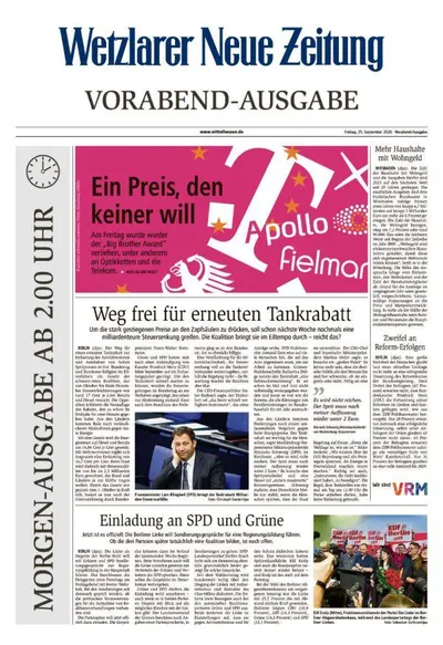 Wetzlarer Neue Zeitung